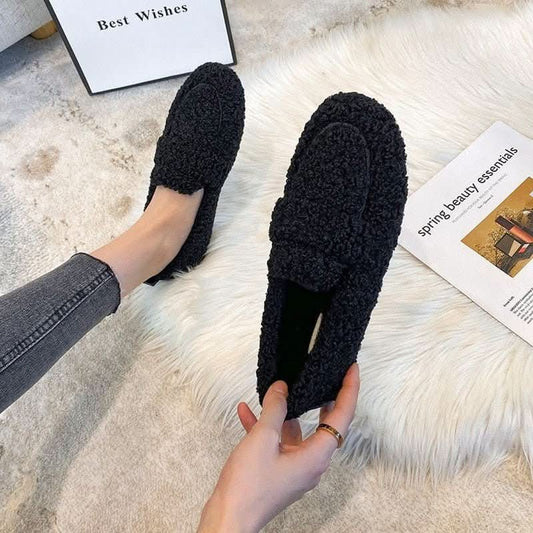 Soft-lined slipper shoes EU size and foot length chart