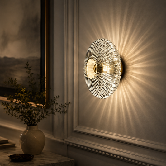 Glass Globe Wall Sconce