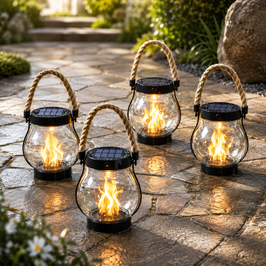 Solar Flame Lantern