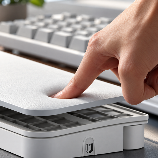 Keyboard Wrist Rest with Cleaning Kit
