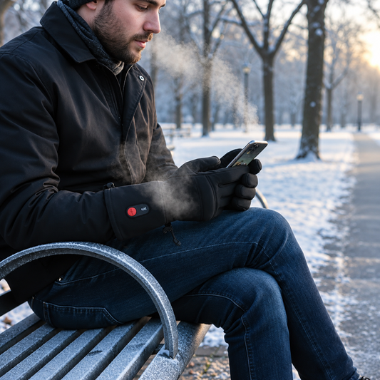 USB Heated Winter Gloves