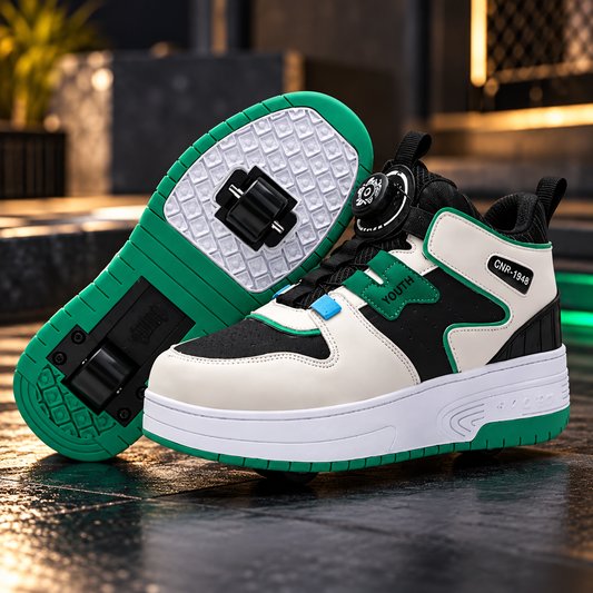 Retractable Wheel Roller Shoes