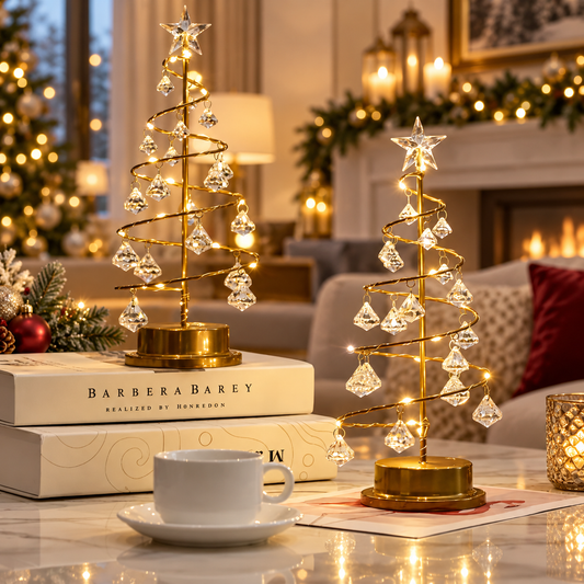 Acrylic LED Christmas Tree Lamp