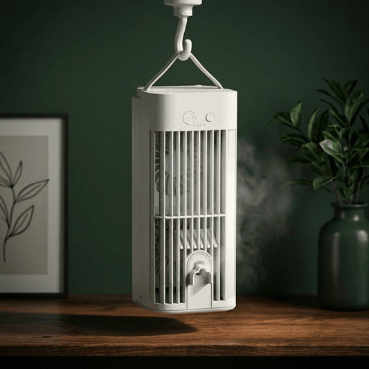 Portable Misting Desk Fan