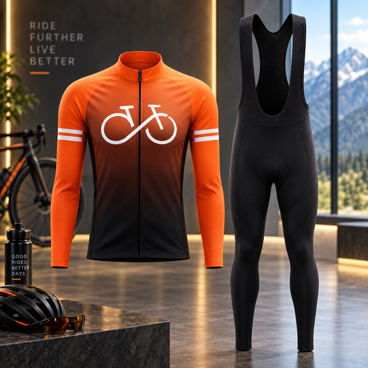 Thermal Cycling Jersey and Bib Set