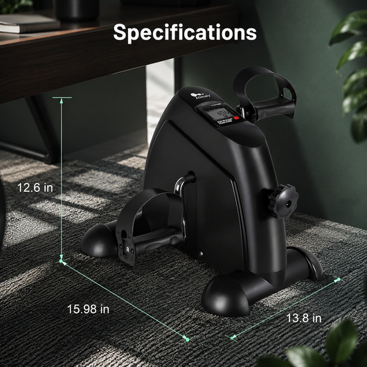 2-in-1 Under-Desk Exercise Bike