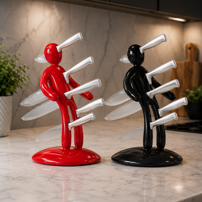 Human-Shaped Knife Stand