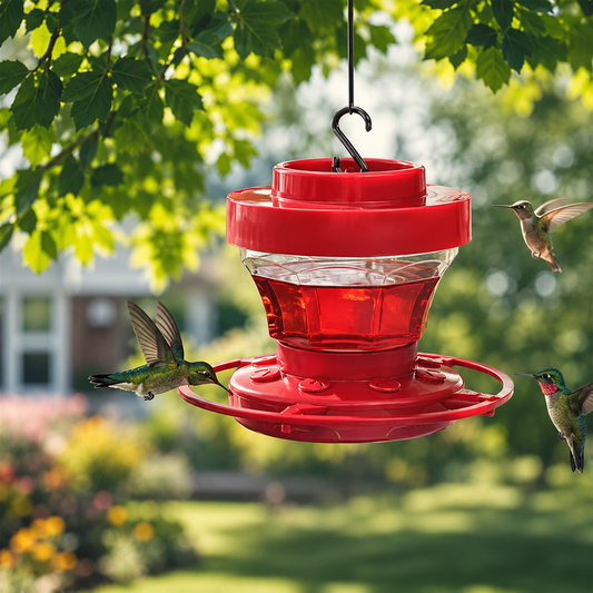 Hummingbird Feeder with Bee Guard