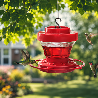Hummingbird Feeder with Bee Guard