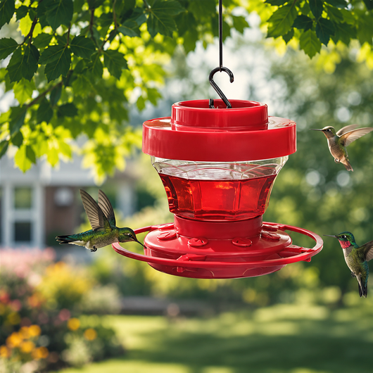 Hummingbird Feeder with Bee Guard
