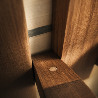 Solid Wood Coat Rack
