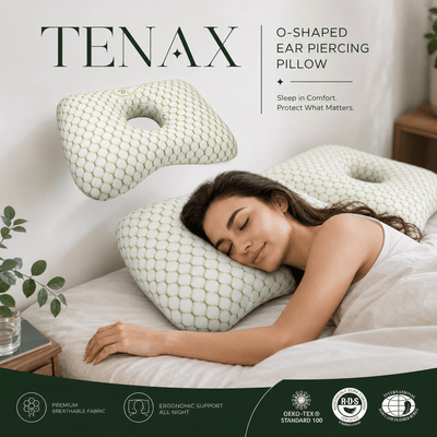 Ear Piercing Pillow for Side Sleepers