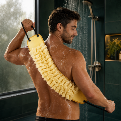 Extra Long Shower Back Scrubber