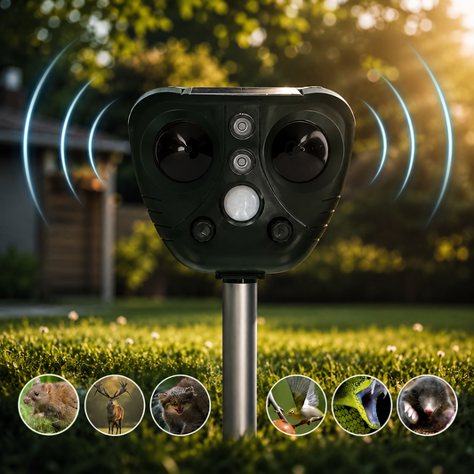 Solar Ultrasonic Bird Repeller