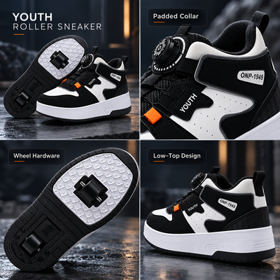 Retractable Wheel Roller Shoes