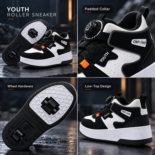Retractable Wheel Roller Shoes