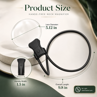 Hands-Free Neck Magnifier