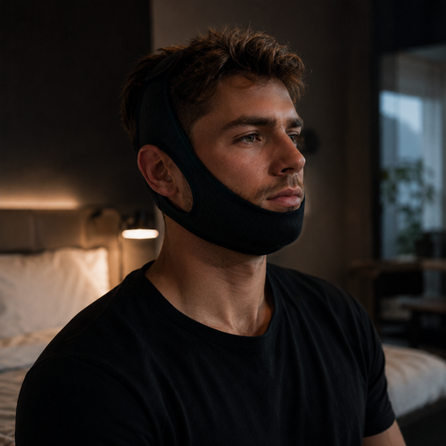 Anti Snoring Chin Strap with Adjustable Jaw Support