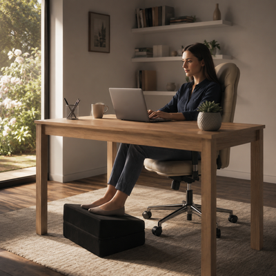 Adjustable Ergonomic Foot Rest for Under Desk