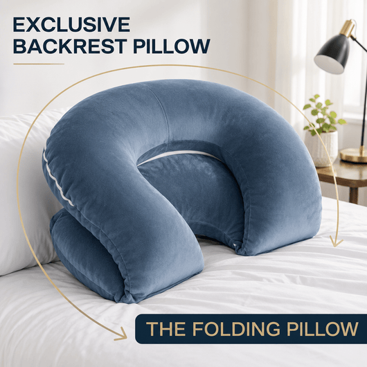 U-Shaped Reading Pillow for Bed