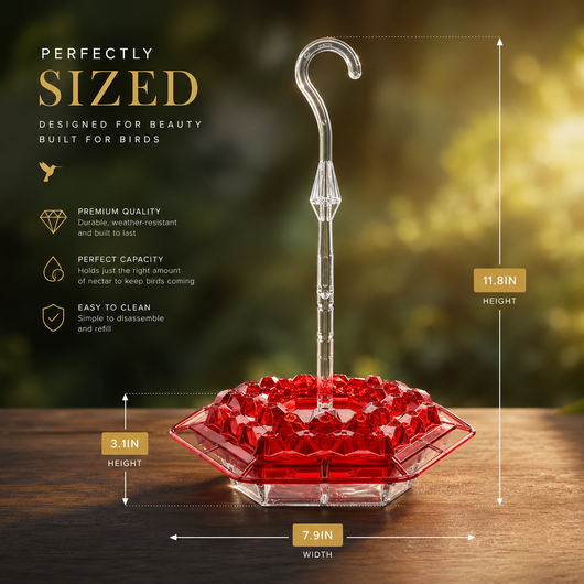 Ant Proof Hummingbird Feeder