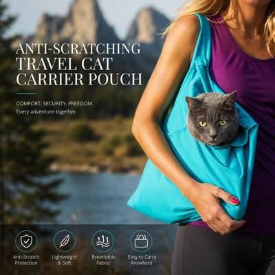 Anti Scratching Travel Cat Carrier Pouch