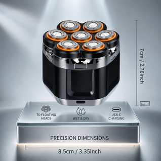 7-Head Electric Shaver