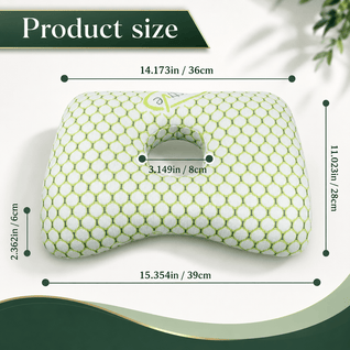 Ear Piercing Pillow for Side Sleepers