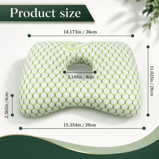 Ear Piercing Pillow for Side Sleepers