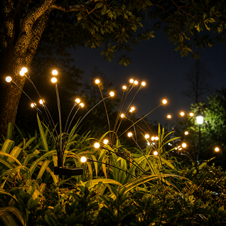 Solar Firefly Garden Lights