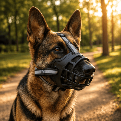 Breathable Mesh Dog Muzzle