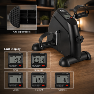 2-in-1 Under-Desk Exercise Bike