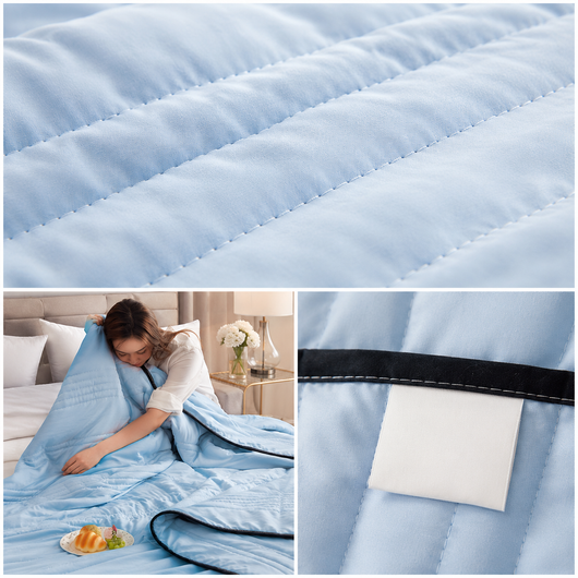 Lightweight Cooling Quilt Blanket