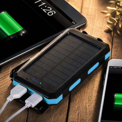 Solar Power Bank 30,000mAh Portable Charger
