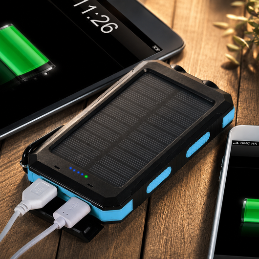Solar Power Bank 30,000mAh Portable Charger