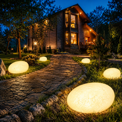 Cobblestone Garden Light