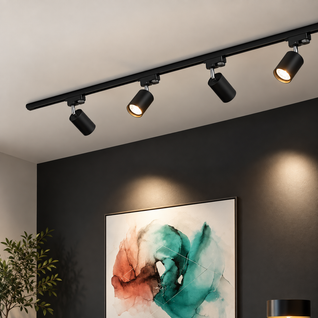 Tubular LED Track Lighting Kit