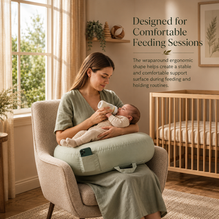 Nursing Pillow with Support Cushion