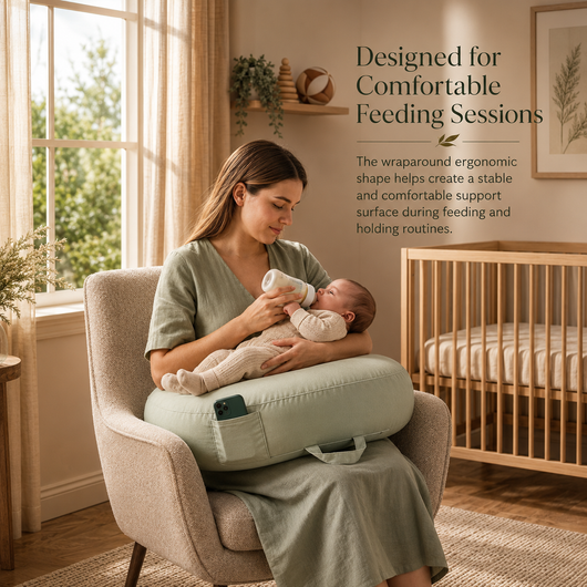 Nursing Pillow with Support Cushion