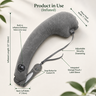 Ergonomic Travel Neck Pillow