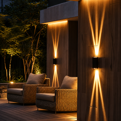 Aluminum Up Down LED Wall Sconce