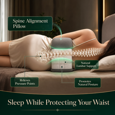 Side Sleeper Lumbar Support Cushion
