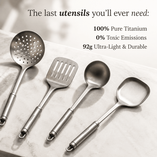 Titanium Chef Utensil Set