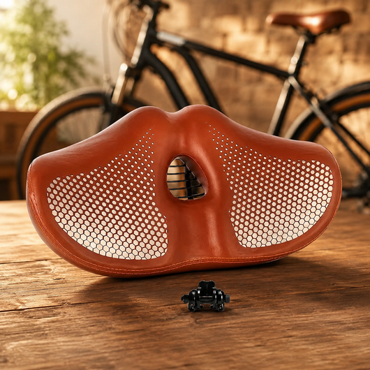 Ergonomic Noseless Bike Saddle