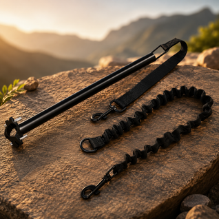 Bike Dog Leash with Tow Rod