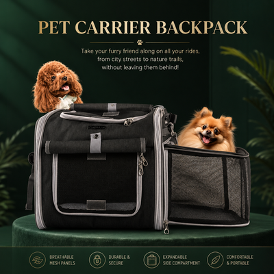 Expandable Bike Basket for Pets