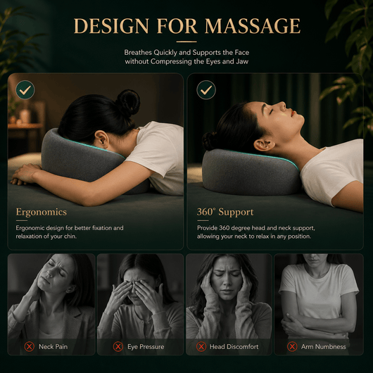 Prone Face Pillow