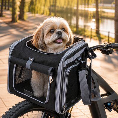 Expandable Bike Basket for Pets