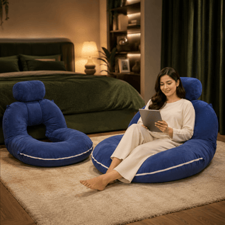 U-Shaped Reading Pillow for Bed