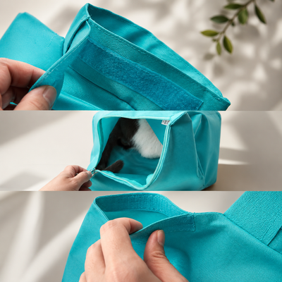 Anti Scratching Travel Cat Carrier Pouch